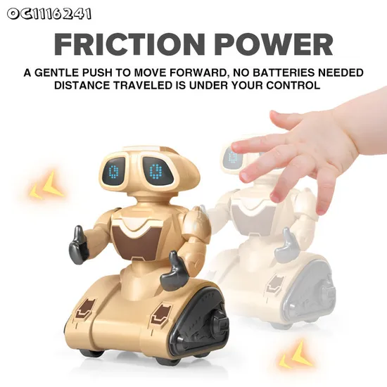Wholesale Electric Educational Intelligent Interactive Plastic Dancing Electric Singing LED Robot for Kids