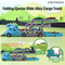 Wholesale Diecast Foldable Trucks Dinosaur Racing Rail Car Funny Track Alloy Car PVC Dinosaur Toys Set