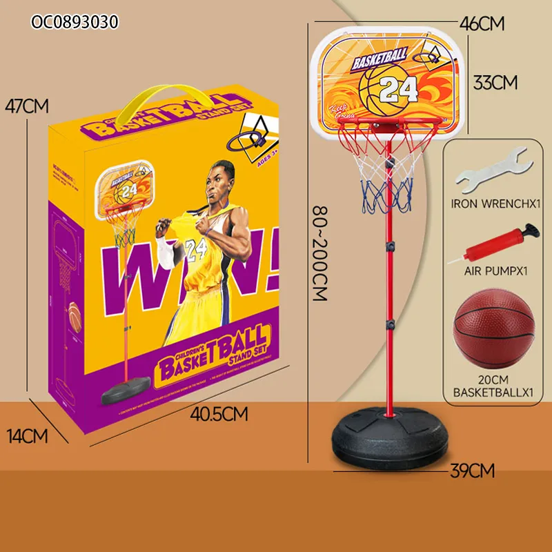 Wholesale Indoor Sports Products Portable Plastic Mini Kids Toy Basketball Hoop