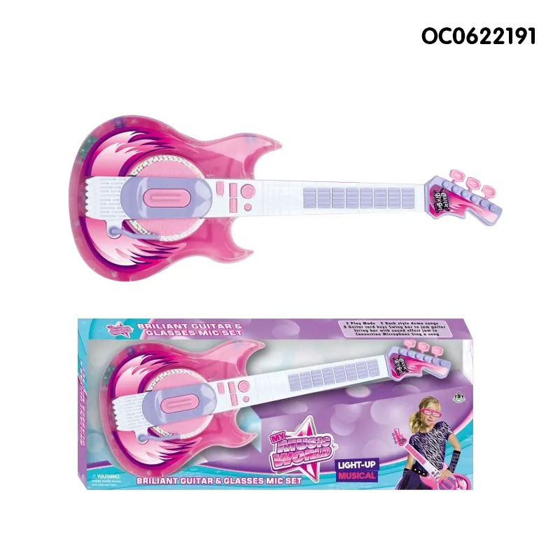 Wholesale Electric Sensory Children Guitar Interactive Musical Instruments Toys