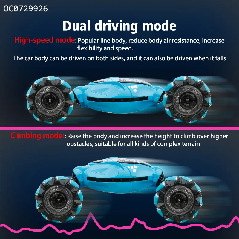 RC Hand Gesture Electric Car with Remote Control Racing 4WD High Speed Drift 360-Degree RC Stunt Sports Car
