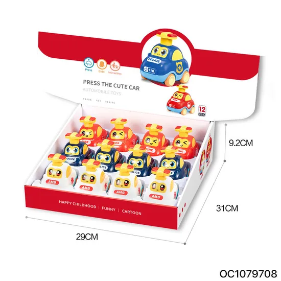 Wholesale Children Small Baby Hand Eye Coordination Press and Go Car Toys for The Kids