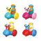 Wholesale Children Baby Educational Plastic Press and Go Animal Cartoon Car Toy for Sale