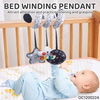 Wholesale Plush Stuffed Rotating Baby Soft Spiral Plush Baby Sensory Toy