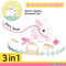 Wholesale Animal Plush Doll Pretend Play Kids Soft Long Ear Plush Bunny Rabbit Children's Custom Baby Toys for Girls