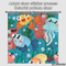 Gift Popular Kids Funny 36PCS Jigsaw Puzzle Printing Small Educational Puzzle Sea Animal Games Toy for Kids