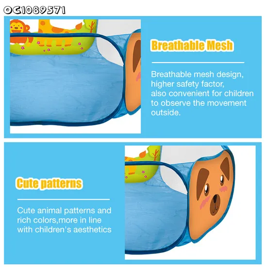 Wholesale Children Ocean Baby Toy Foldable Play Tent Plastic Balls Pool Colorful Indoor Kids Playhouse