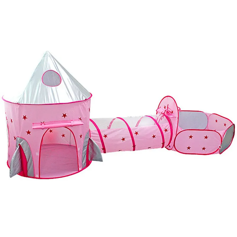 Wholesale Indoor Outdoor Funny Children's Pink Kids Play Tent House