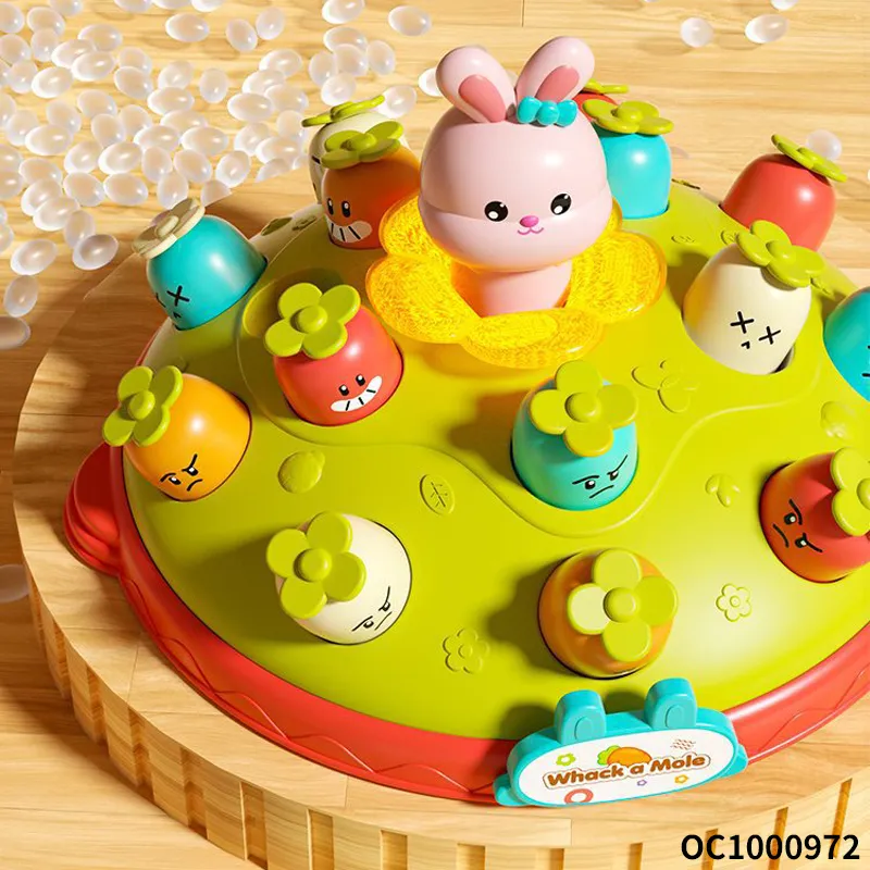 Wholesale Interactive Electronic Hammer Cartoon Whack a Mole Electronic Toy Family Board Game