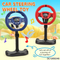 Wholesale Interesting Child Educational Montessori New Pretend Toys Game Car Key Kids Electric Steering Wheel Toy
