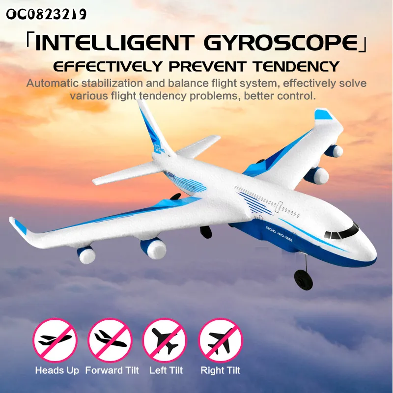Wholesale Large LED Lighted Electric Flying Remote Control RC Helicopter Plane for Kids