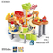 Assemble Electric Racing Car Adventure Slot Toy Track Gift Toys for Boys with Light