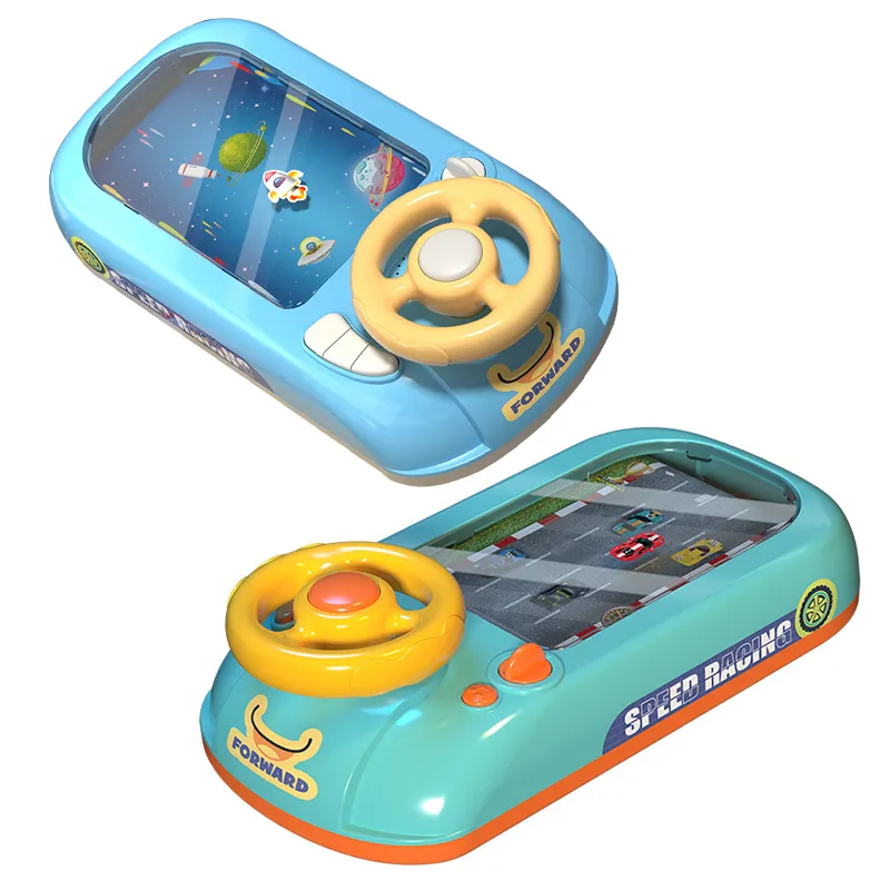 Racing Adventure Custom Classic Intelligence Steering Wheel Toy Baby Electric Game