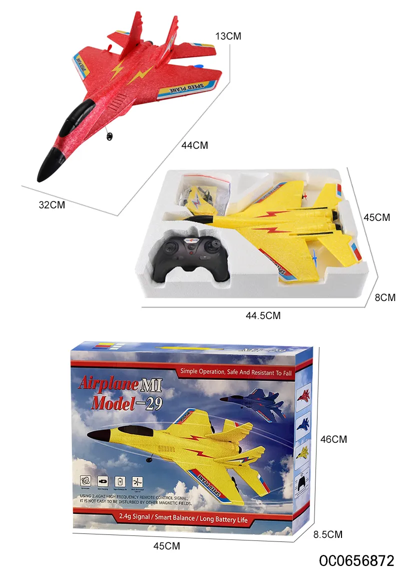 Wholesale Children's Remote Control Foam Flying Cheap Airplane for Kids