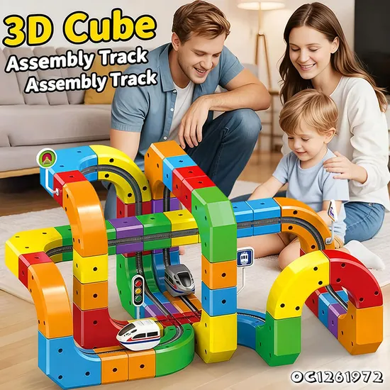 Hot Selling New Items Kids Battery Operated Plastic Portable Racing Big Train Toy