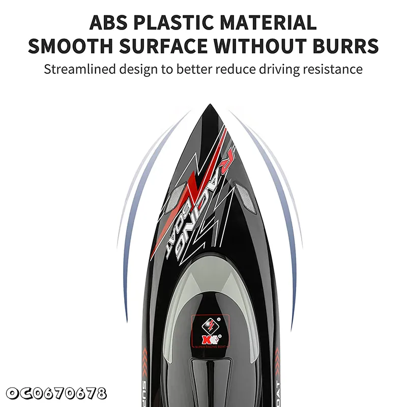 High Quality Plastic Speed Water Model Racing RC Remote Control Boat Toy