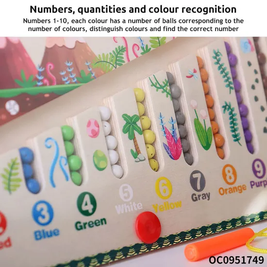 Children Educational New Wooden Brain Teaser Puzzle Toys Jigsaw Puzzle Toy for Kids