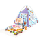 Wholesale Cheap Indoor Child Baby Fashion Doll Set Girls Toys Mini Camp Tent for Kids