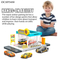 The Boys Series Simulation City Auto Repair Station Set Gas Station Model Custom Cars Plastic Toy for Kids