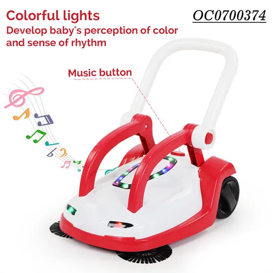 Wholesale Educational Plastic Children House Pretend Play Toy Cleaning Set for Kids