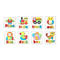 Customized Educational Toys English Puzzle Games Board Cards Wooden Jigsaw Puzzles Toy for Kids Early Ages