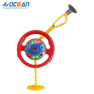 Custom Classic Electronic Intelligence Driver Kids Battery Toy Steering Wheel Game