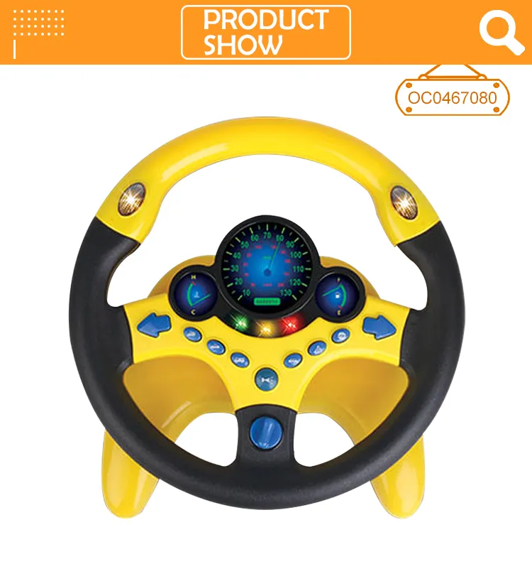 Intelligence Custom Learning Driver Car Electronic Board Steering Wheels Game for Kid