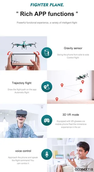 Wholesale Folding Helicopter Big Size Remote Control Flying Drone Toy with Camera