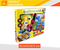 Intelligent DIY Toy 46PCS Button Nail 10 Set Animals Pattern Wooden 3D Jigsaw Puzzle Toy for Kids
