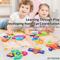 Early Educational Baby Toys Wood 2025 Animal Mix and Match Jigsaw Puzzle Board 3D Cartoon Sea Animal Toy with Erasable Drawing Board