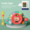 Children Interactive Plastic Education Electric Plastic Racing Adventure Steering Wheel Toys for Children