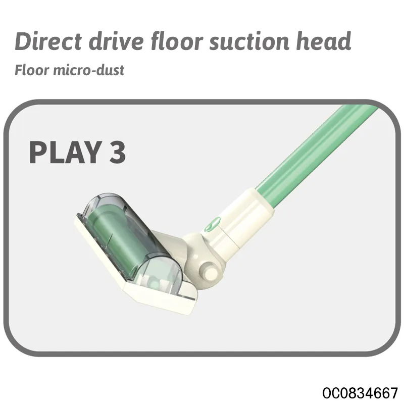 Wholesale Home Electric Cleaner Plastic Children House Play Toy Set for Kids