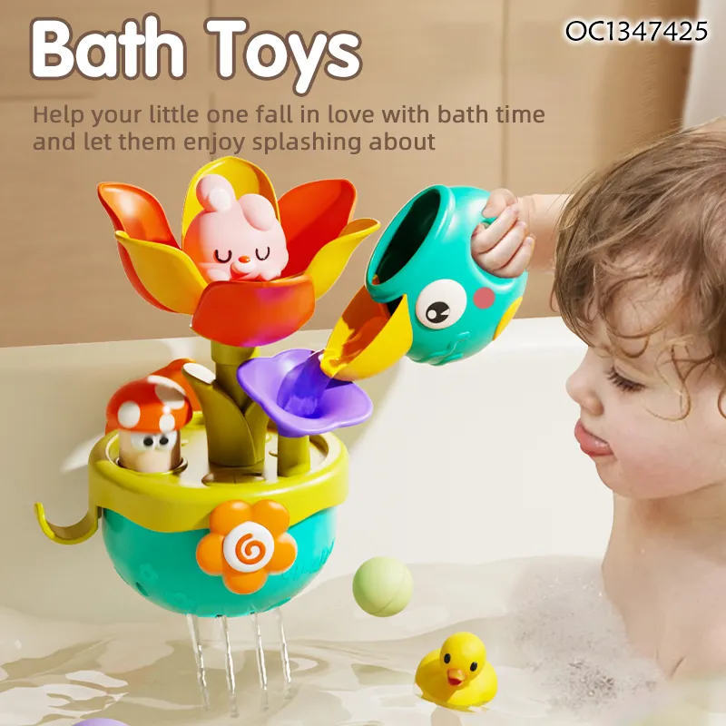 Wholesale Bathroom Summer Water Play Baby Shower Games Bath Toys for Kids