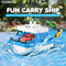 Wholesale Children Water Baby Bath Floating Boats Summer Hot Selling Plastic Shower Games Toys