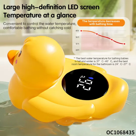 Wholesale Electric Battery Operated Cartoon Baby Products Floating Bath Water Duck