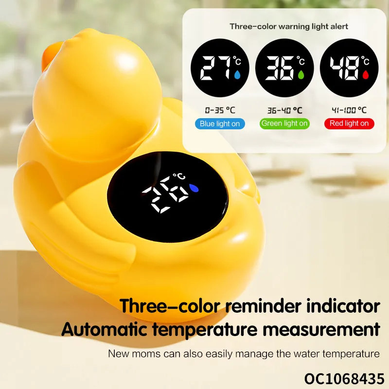 Wholesale Electric Battery Operated Cartoon Baby Products Floating Bath Water Duck