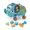 Wholesale Kid Interactive Educational Cartoon Elephant Whack a Mole Game Custom Board Montessori Baby Toys
