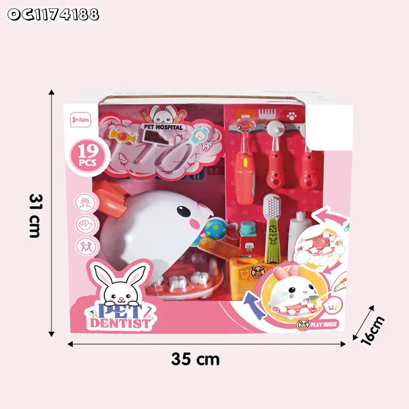 Wholesale Kids Plastic Cleaning Children Montessori Educational Pretend Role Toy
