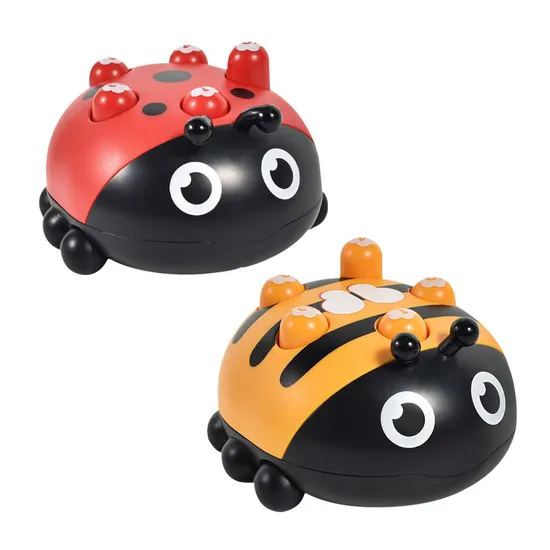Wholesale Montessori Kid Insect Car Press Button Whack a Mole Children Exercise Interactive Game Hammer Toy