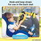 4 Colors Kids Children Electric Interactive Musical Racing Plastic Adventure Steering Wheel Toy for Kids