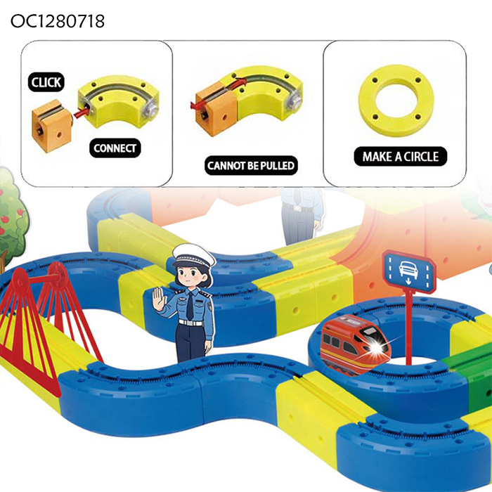 OC1280718 Magnetic Rail Car 152pcs