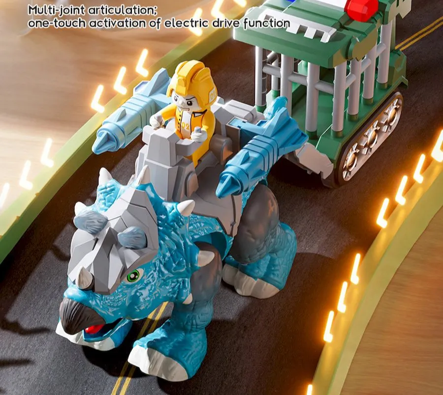 Battery-Operated Interactive Walking Electric Mist Dinosaur for Children's Ultimate Gift