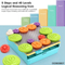Board Game Educational Toy Interactive Kids Plastic Mechanical Building Blocks Gears Toy Set