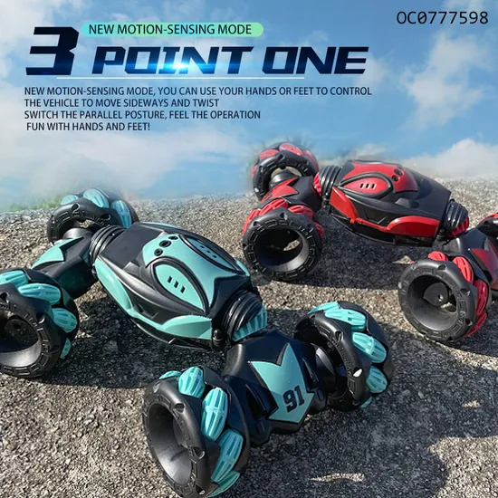 Electric Hand Sensing Twist RC 360 Rolling Stunt Drift Wholesale Radio Remote Control Car