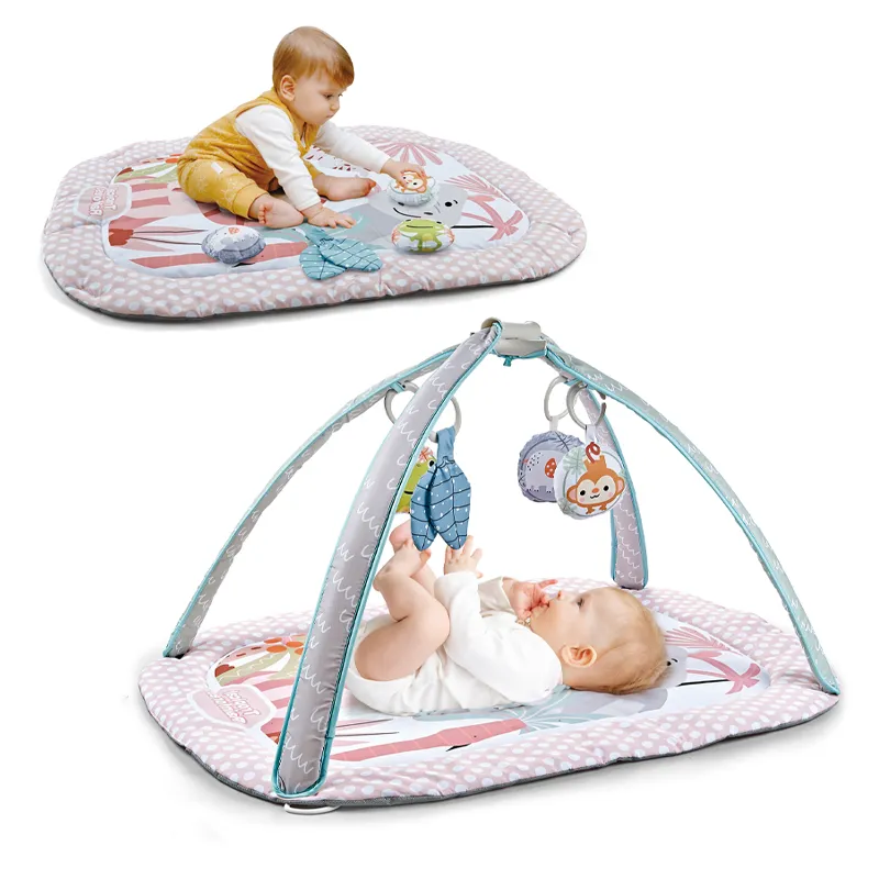 Hot Selling Safety Newborn Mat Best Training Activity Indoor Soft Play Gym Flooring Play Mat Cotton Custom Play Mat