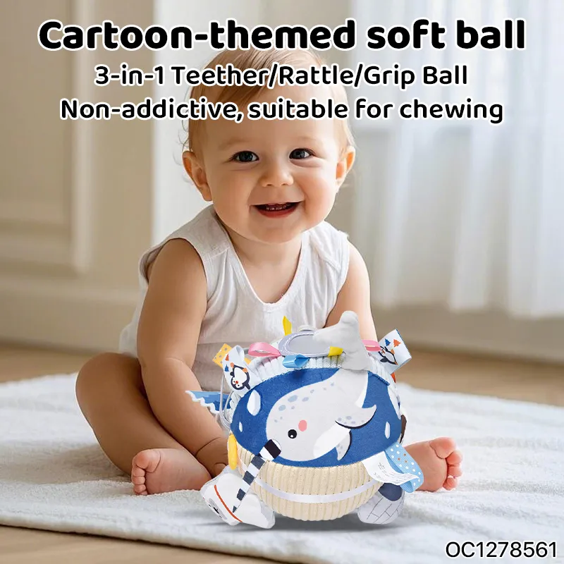 OEM Products Sensory Regulation Baby Activities Game Shaking Ball Soothing Toy Trending 2026 Soft Cube Ball