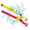 Wholesale Big Hand Plastic Hand Pump Fun Newtoys Long Range High Pressure Water Gun with 4 Tubes