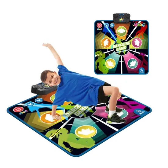 Hot Selling Children's Electronic Musical Play Dance Mat Music Mat Baby Activity Game Mat