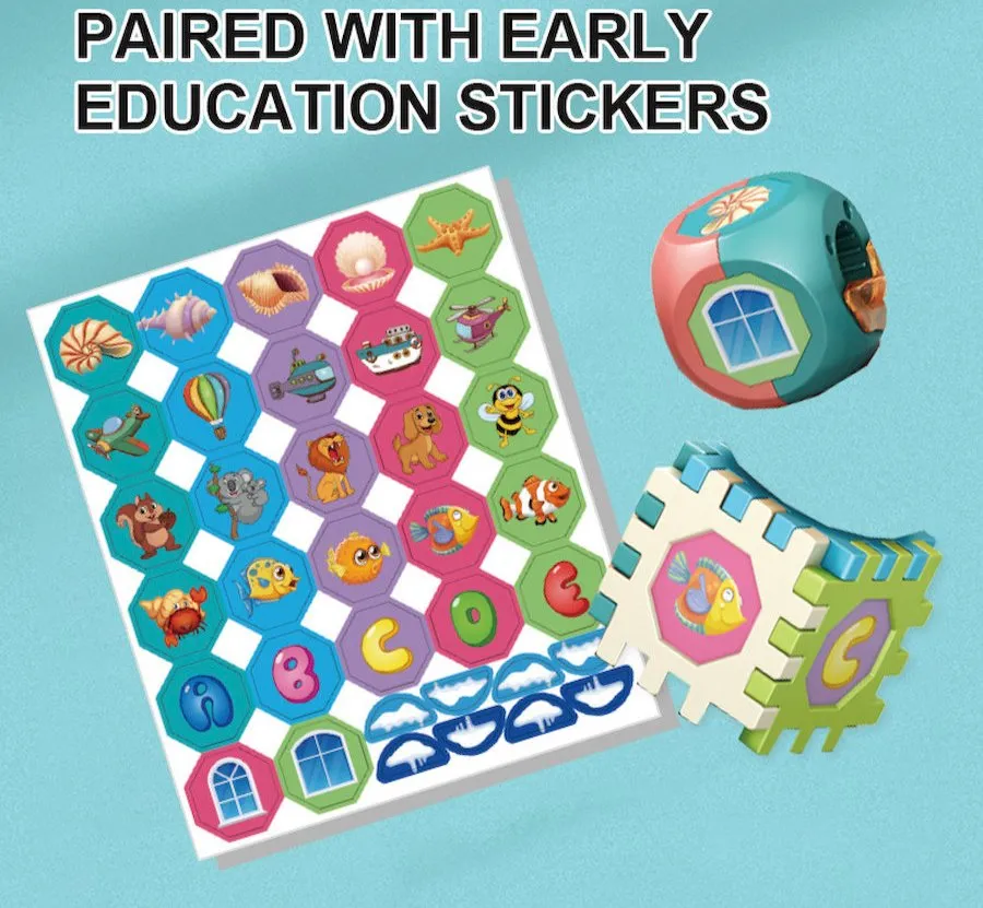 OEM Customized Interactive Kids Marble Maze Run Building Blocks for Children's Education