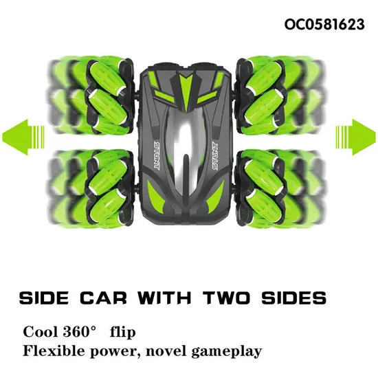 Double Sided 360 Degrees Rolling Stunt Drift Car Remote Control
